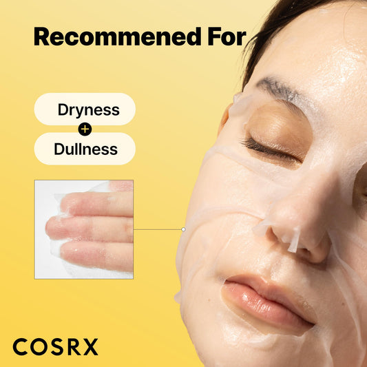 COSRX Snail Mucin Sheet Mask 10 EA with Snail Mucin Serum, Self Care, Face Masks for Dry, Sensitive Skin, Not Tested on Animals, No Parabens, No Sulfates, Korean Skin Care
