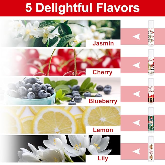 50 Pcs Pink Princess Lip Balm Styles)