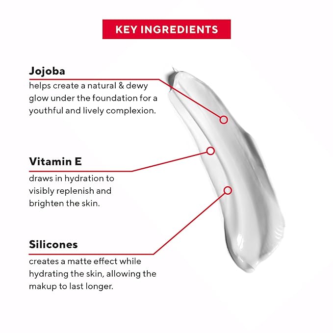 Mirabella Prime for Face, Makeup Primer, Weightless Silicone Skin Types