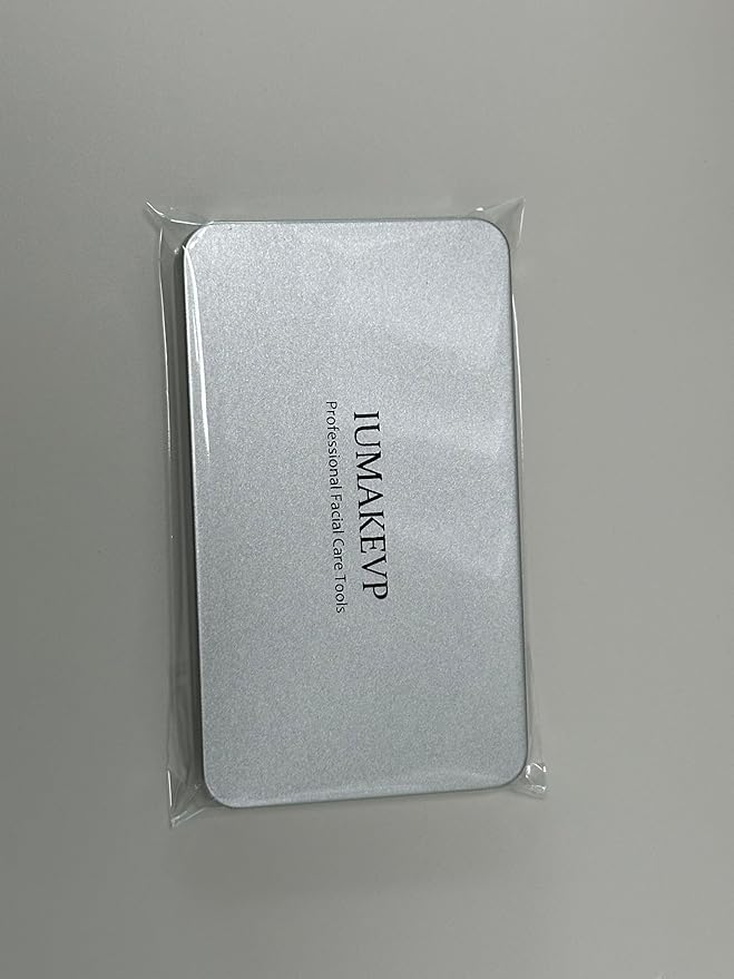 Pimple Popper Tool Kit, IUMAKEVP 15 PCS Professional Stainless Steel Blackhead Remover Comedone Extractor Tools for Removing Zit on Face - Acne Removal Kit with Metal Case (Silver)