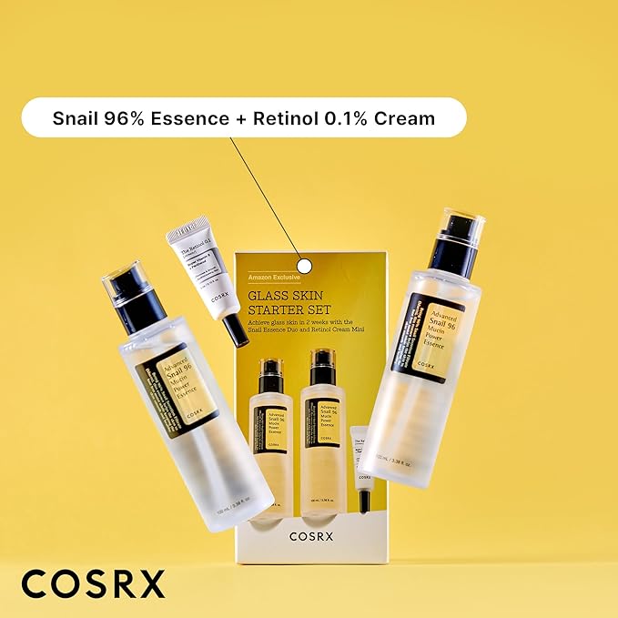 COSRX Glass Skin Korean Skincare Set- oz