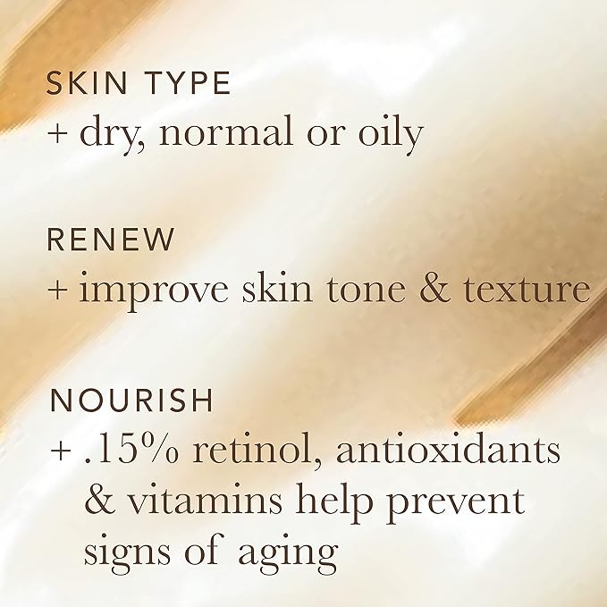 Alpha Skin Care Enhanced Wrinkle Repair Cream, Anti-Aging Formula, 0.15% Retinol, Vitamins A, C & E, Reduces Lines & Wrinkles, All Skin Types, 1.05 Oz, White