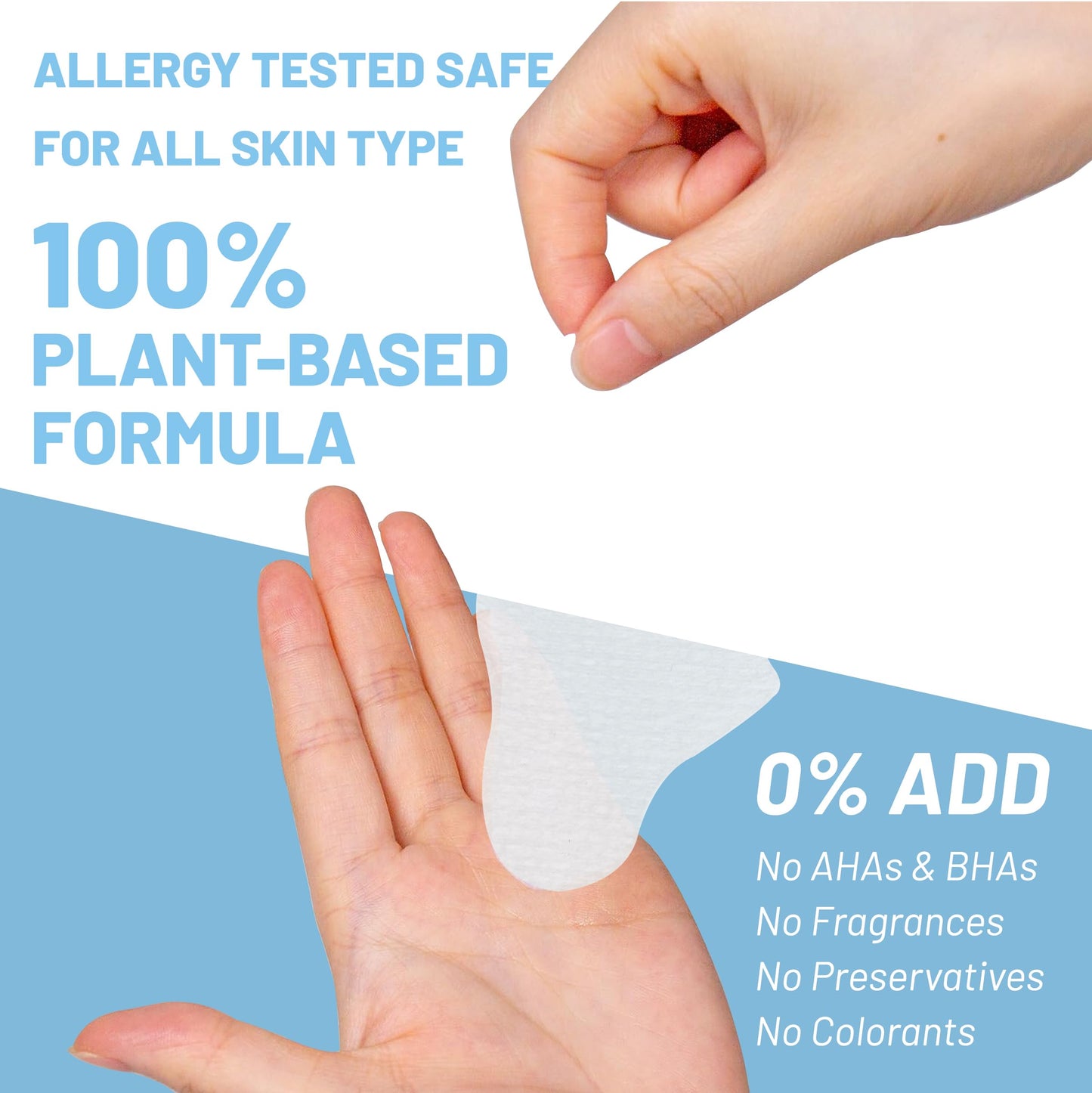 HUGROSE Herbal Blackhead Cleanse Kit Nose Pore Strips, Plant-Powered Deep Cleansing Blackhead Remover Strip Set