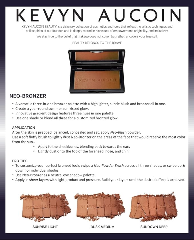 Kevyn Aucoin The Neo-Bronzer, Sunrise Light: 3 in