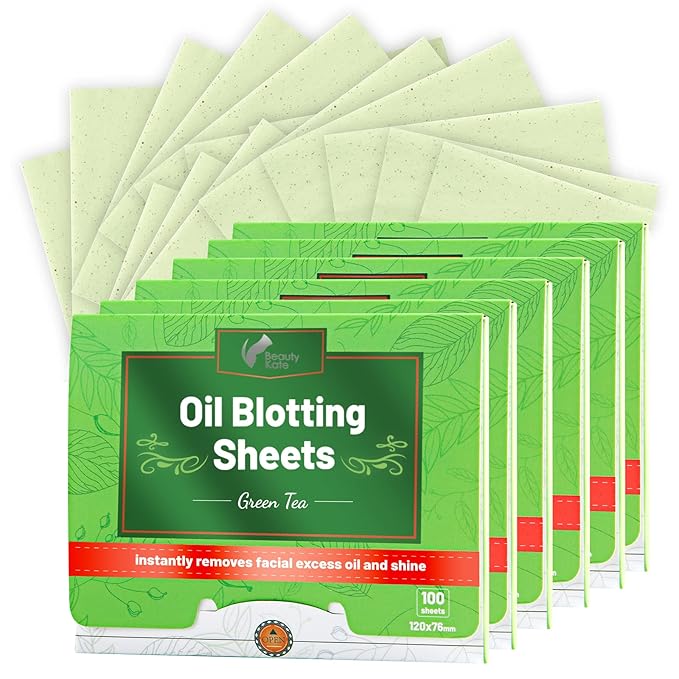Oil Blotting Sheets for Face - Green Tea,26%