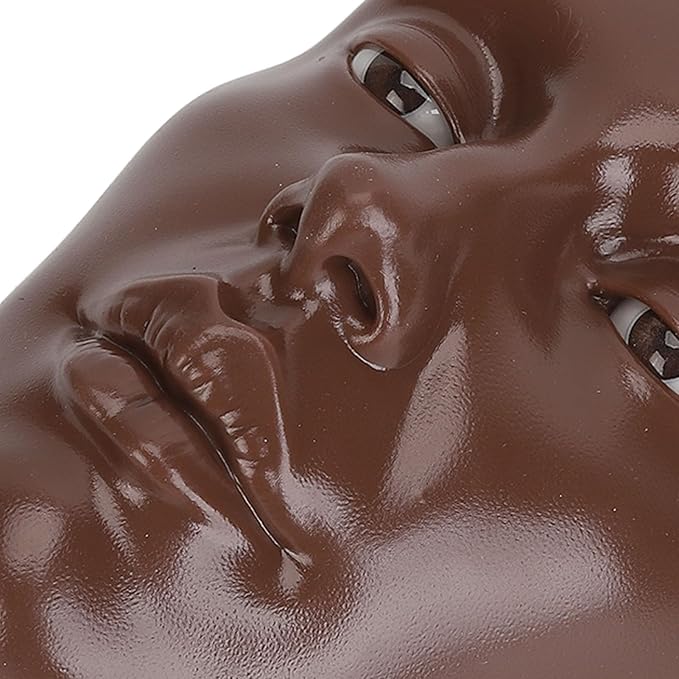 Silicone Full Face Mannequin, Makeup Mannequin 20ml