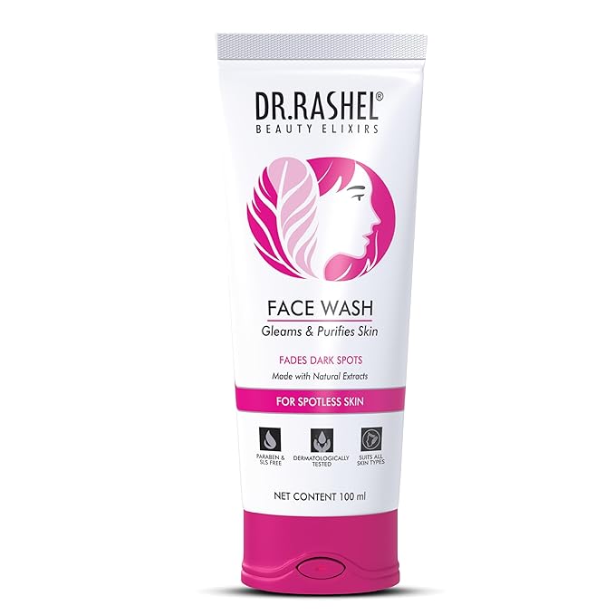 White Skin Face Wash Natural Extracts Deep Cleansing For Oily And Dry Skin -100 ml /3.38 Fl Oz