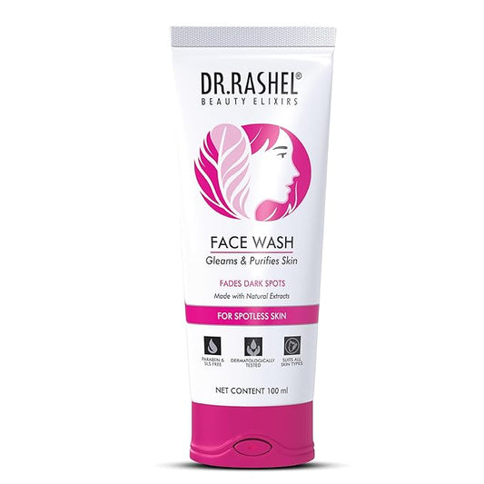 White Skin Face Wash Natural Extracts Deep Cleansing For Oily And Dry Skin -100 ml /3.38 Fl Oz