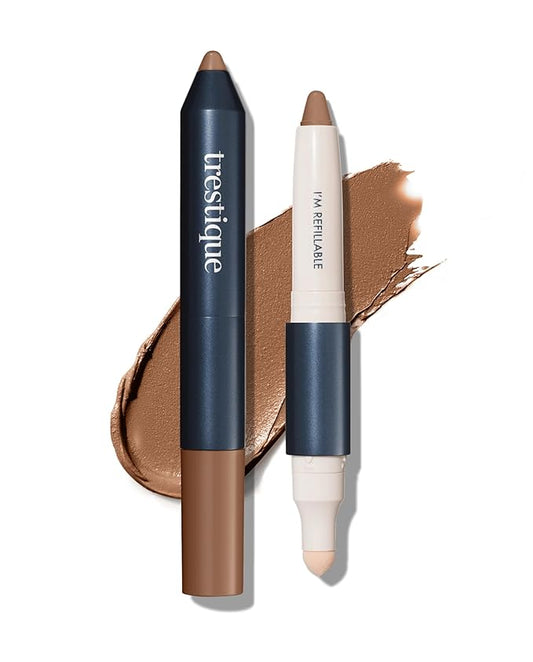 Trestique Concealer Crayon, Refillable Makeup Concealer With Built-In