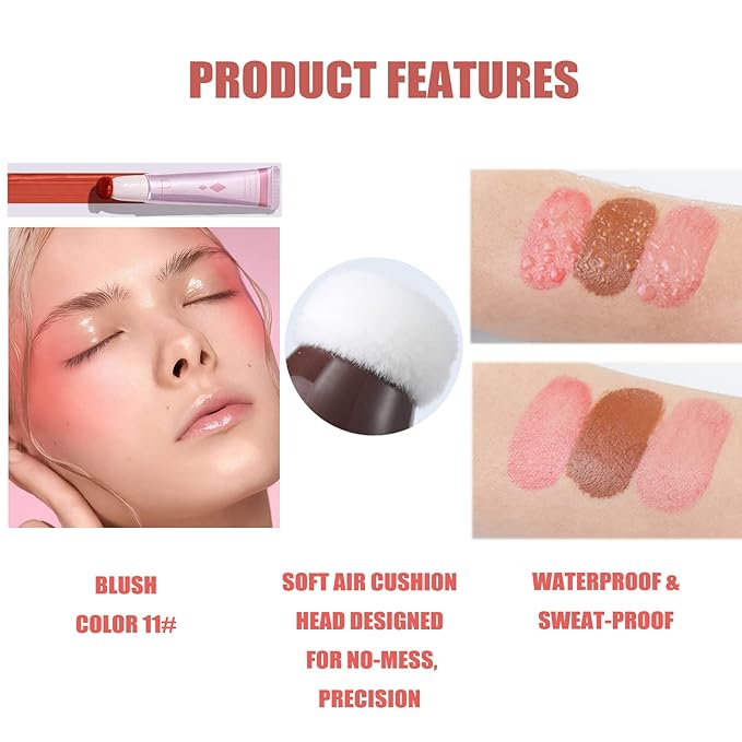 Highlighter Makeup, Liquid Highlighter Beauty Wand, Long Lasting Fl Oz