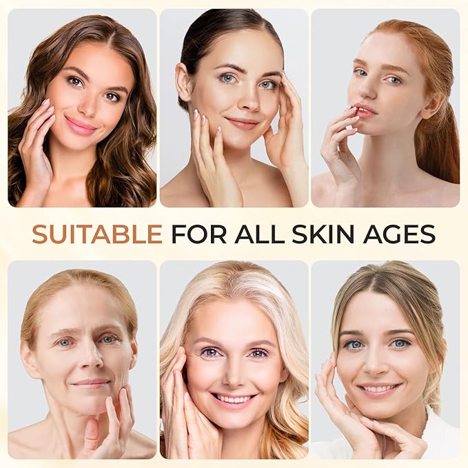 Super Vitamin C Serum for Women Mature Skin- Hydrating Anti-Aging with Vitamin C Caffeine - Facial Skin Care Over 50 60 70, Firming, Lifting, Smoothing