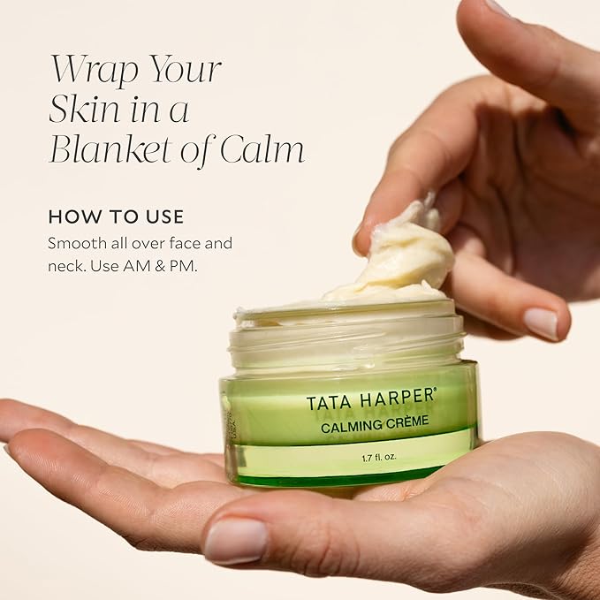 Tata Harper Calming Crème, Soothing Moisturizer for Eczema & Sensitive Skin, 50ml