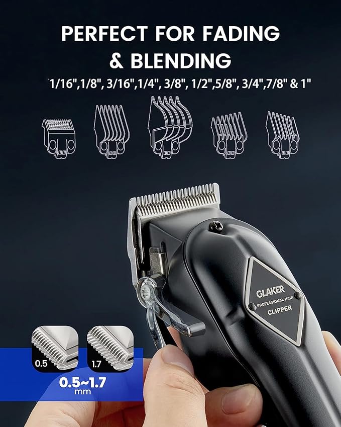GLAKER Clippers and Trimmers Set
