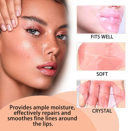 30 Packs Moisturizing Lip Masks,Overnight Lip Patches,Hydrating Lip Mask Set for Lip Care,Plumping Lip Sheet Mask,Lightweight Lip Sleeping Masks for All Skin Types