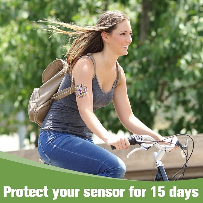 G7 Adhesive Patches Waterproof 20Pack G7 & Stelo Over Patches Flexible CGM Tape Non-Glue Central Full Cover Hypoallergenic & Latex-Free Stelo Overlay Patch for 15 Days Long Stay