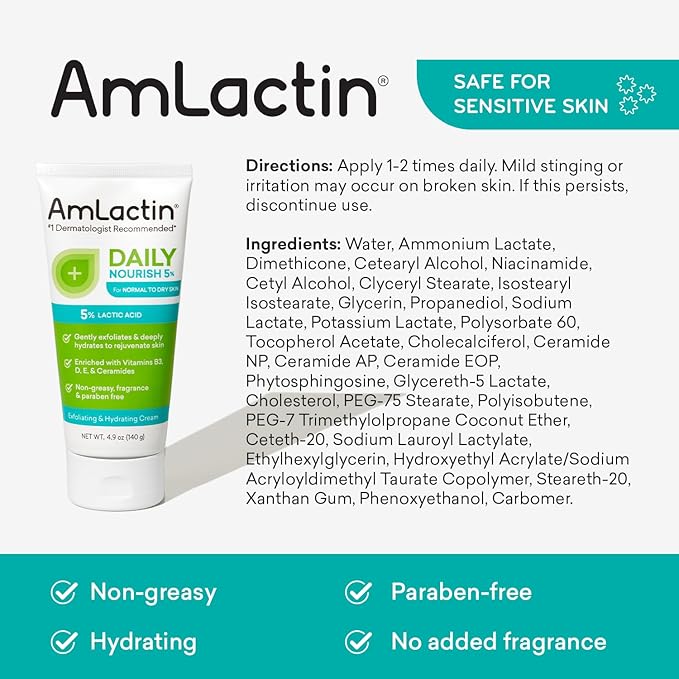 AmLactin Daily Nourish 5% - 4.9