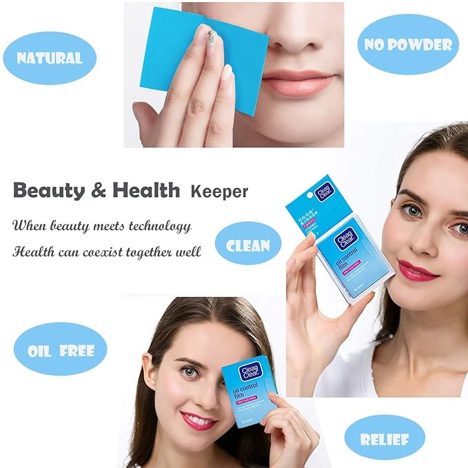 Premium Oil Control Film,Same Series with Clean&Clear Oil Oily Skin