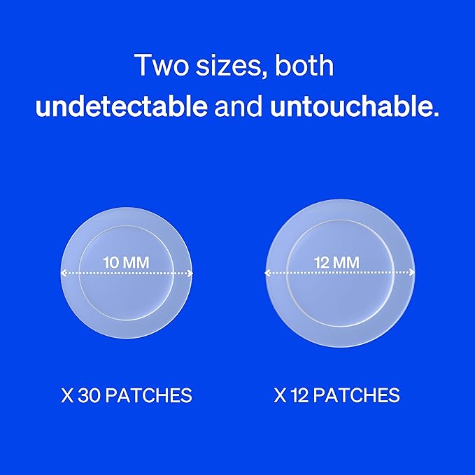 Right Away Thincognito Invisible Spot Patch - Absorbing Hydrocolloid Pimple Patch for Face, Blemishes, Zits, Acne, Breakouts Spot Treatment for Skin Care, 2 Sizes (42 Count)