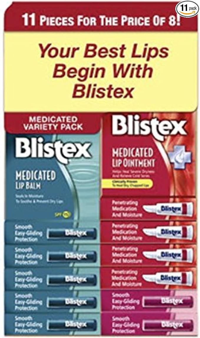 Blistex Lip Care Variety Pack, 11