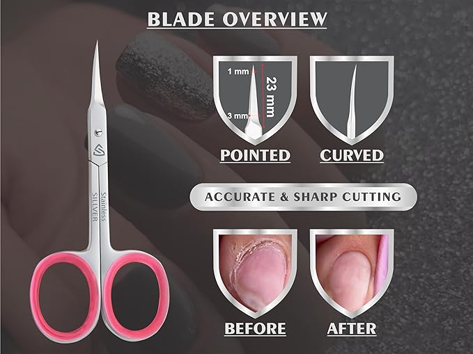 Cuticle Scissors Extra Fine Curved