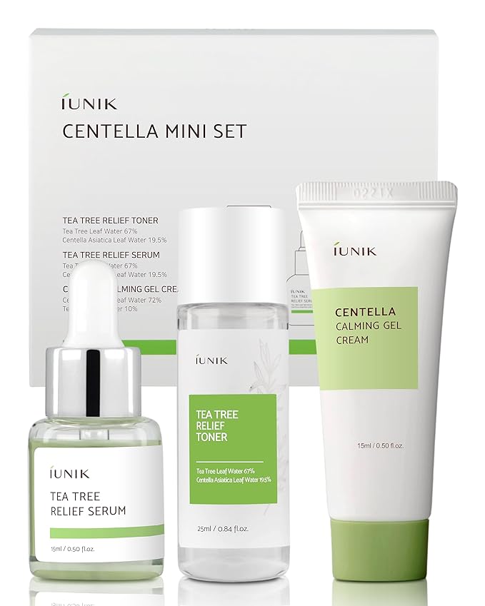 iUNIK Centella Mini Set Travel-Friendly Skincare calming
