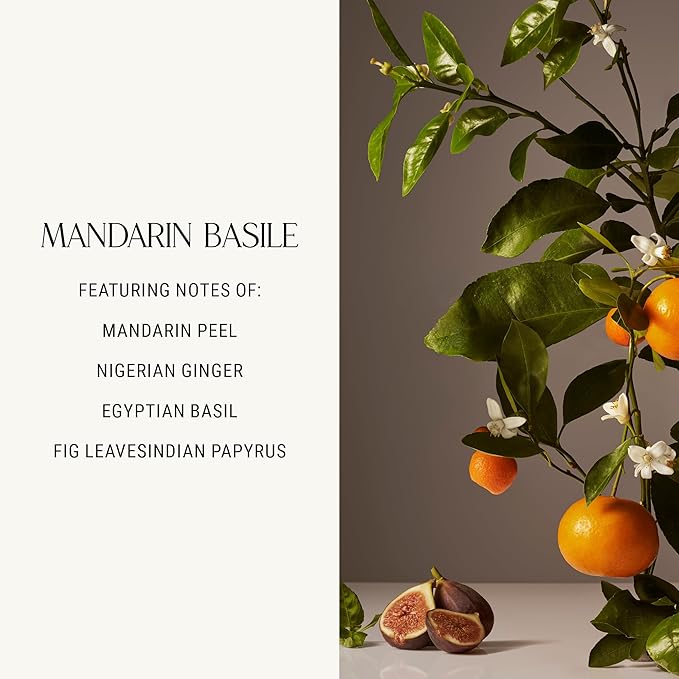 Homecourt Hand Wash, Gently Cleanses & Hydrates, Removes Dirt & Debris Without Irritating Skin, Clean Formula, Mandarin Basile, 12 fl oz