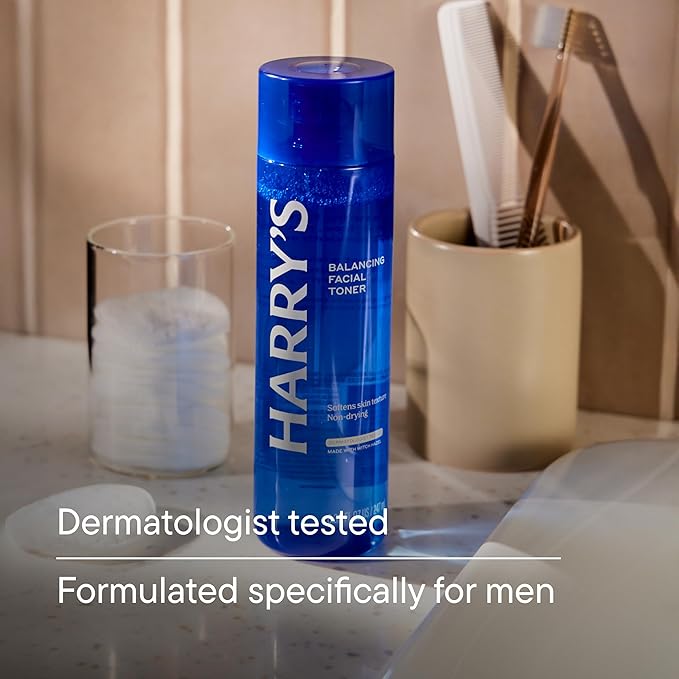 Harry's Freshening Hydrating Toner for Face, Skin Care Toner for Refreshed, Clean, Hydrated Skin, 8.35 Fl Oz, 2 Pack