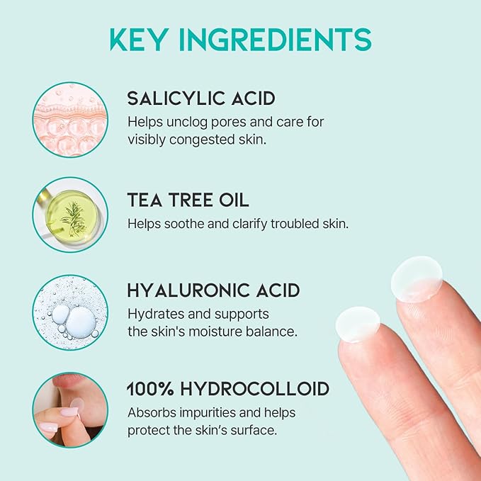 #OOTD Caredermthin 2-Step Spot Patch (144 Dots) - Korean Skincare Patch Set for Targeted Blemish Care – Pre & Post Care