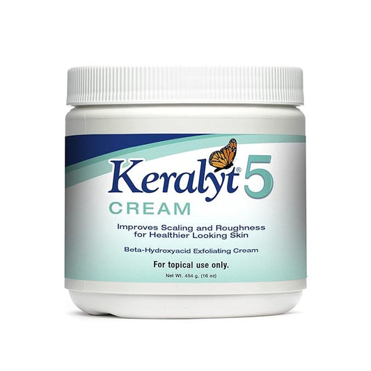 5 Psoriasis Cream - Full Body 5% Salicylic Acid Exfoliating Skin Lotion - Promotes Relief from Itchy, Redness, Dryness, Roughness, and Flakey Skin