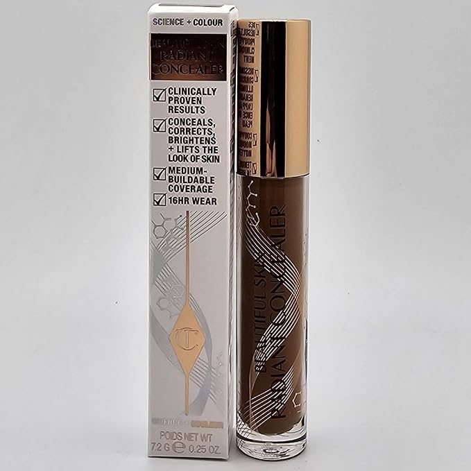 Charlotte Tilbury Beautiful Skin Radiant Concealer 17 Deep 25 oz