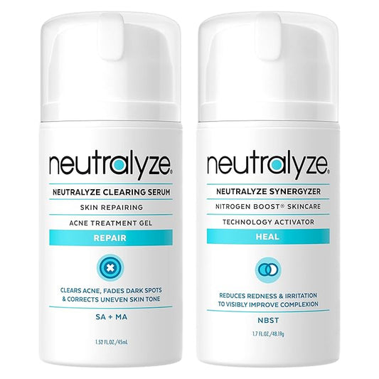 Moderate To Severe Acne Treatment Kit 2.0 (Clearing Serum & Synergyzer)