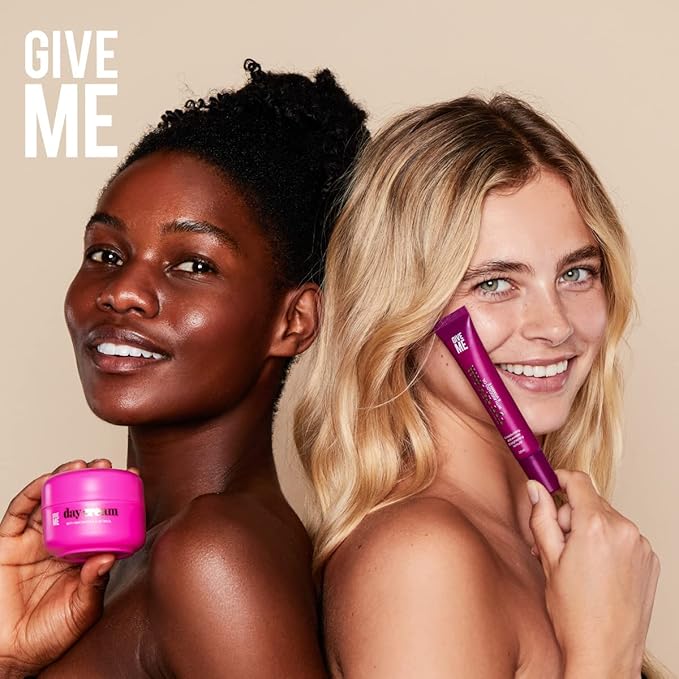 Give Me Cosmetics Eye Cream, Anti-Aging Brightening with Vitamin E, Anti-Wrinkle for Dark Circles and Puffy Eyes, Hydrates, Brightens, Reduces Inflammation