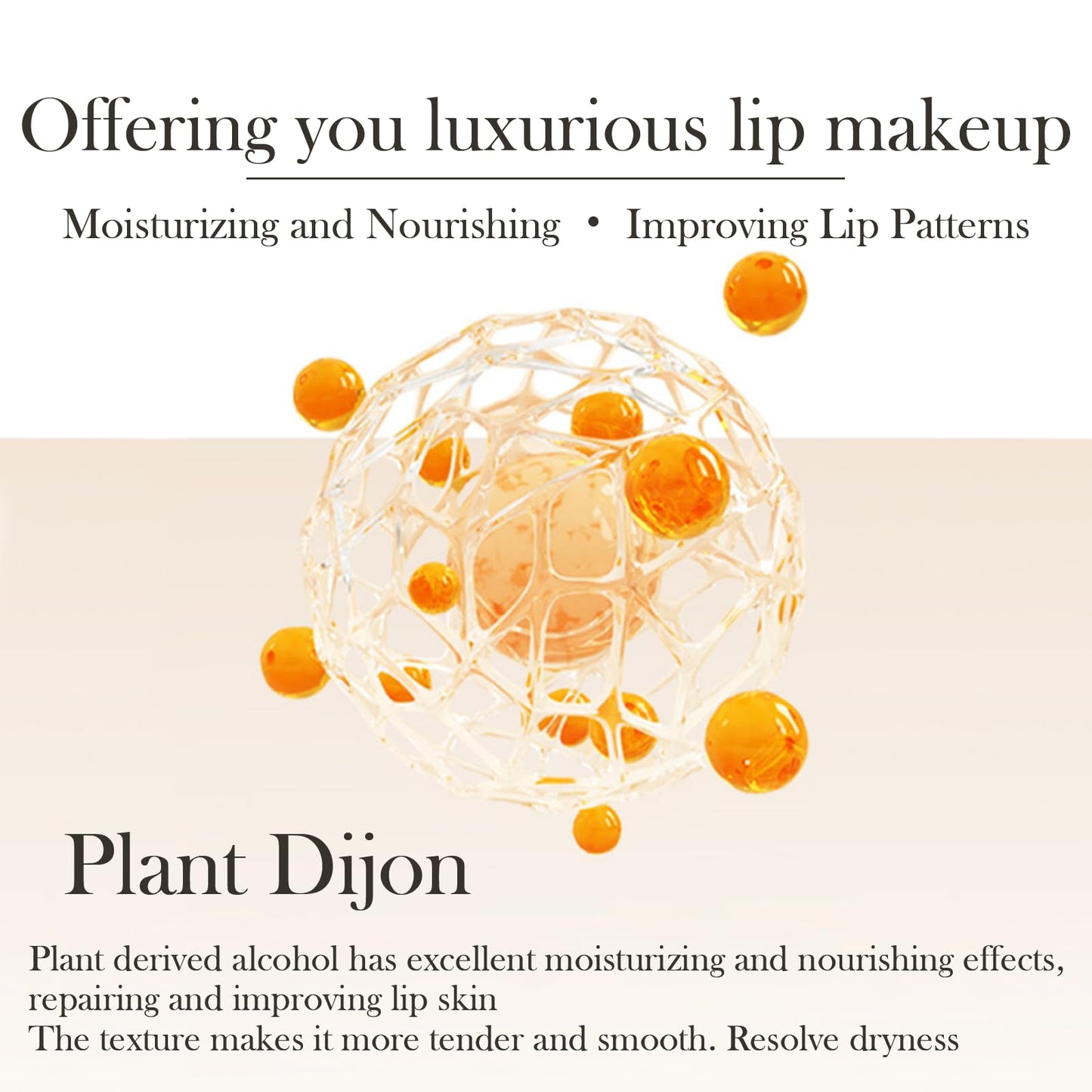 Transferproof Color Changing Lipstick,Gold Crystal Lipstick Color Changing Long Lasting,Vitamin E Nourishing For Cracked & Dry Lips (01)