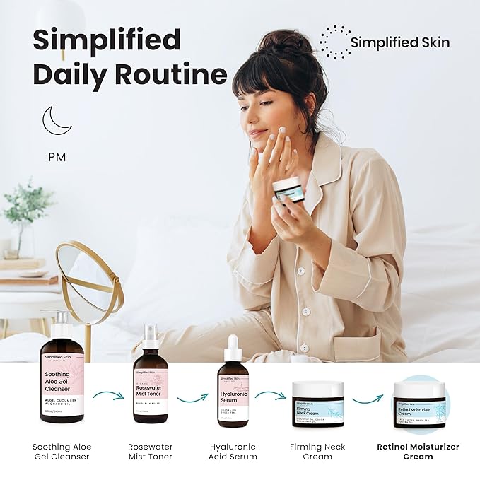 Retinol Cream for Face – 2.5% Retinol Moisturizer for Fine Lines, Firming & Collagen Boost – Anti-Aging Night Wrinkle Cream with Hyaluronic Acid – 1.7 Oz