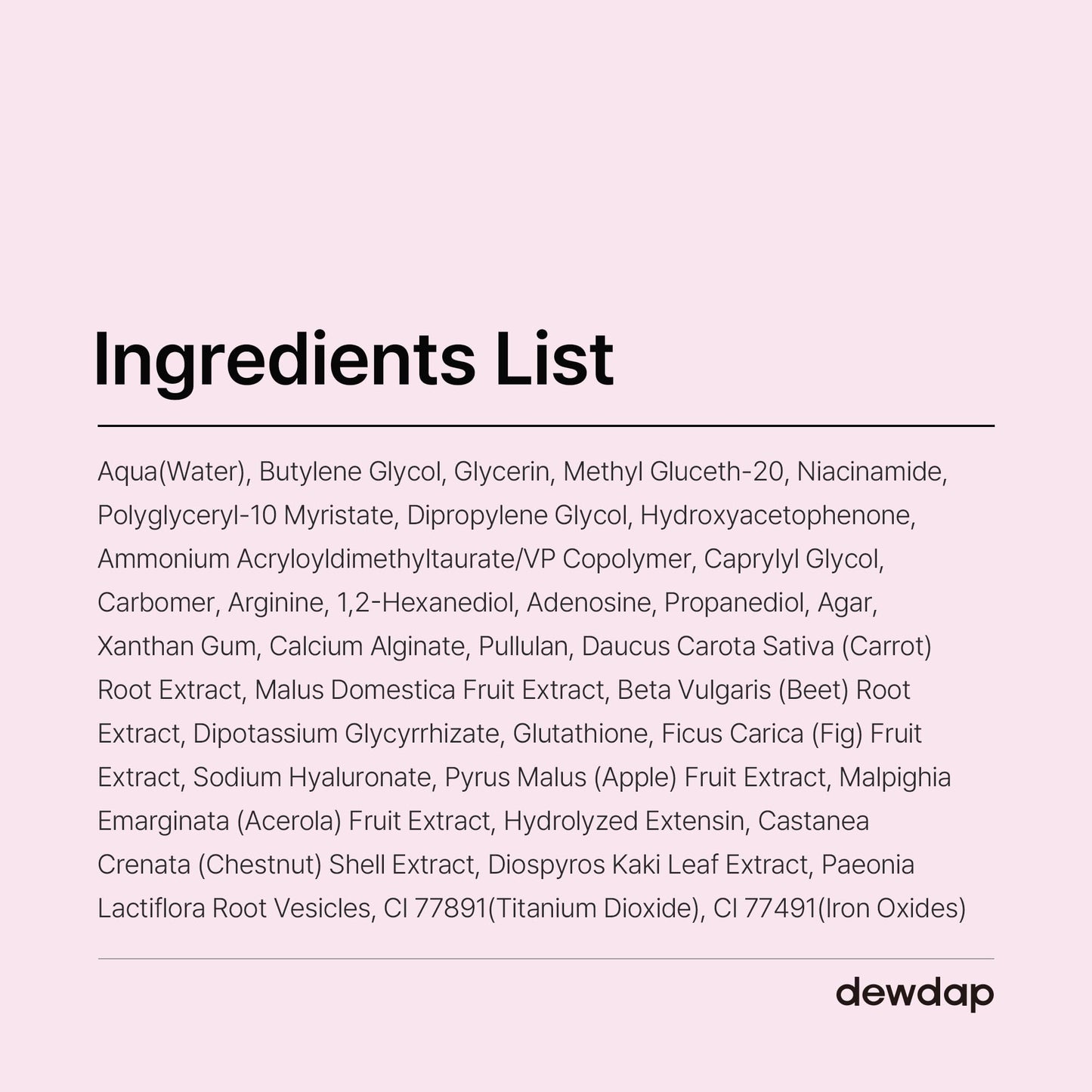 DEWDAP Dewtox Exosome Thread Shot Tightening Serum, Facial Serum with Niacinamide for Pore Minimizing & Firm Skin, Glass Skin, Korean Skincare (1.69 Fl Oz / 50ml)