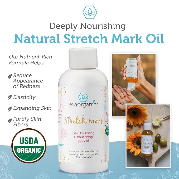 Era Organics Organic Stretch Mark Oil Moisturizing