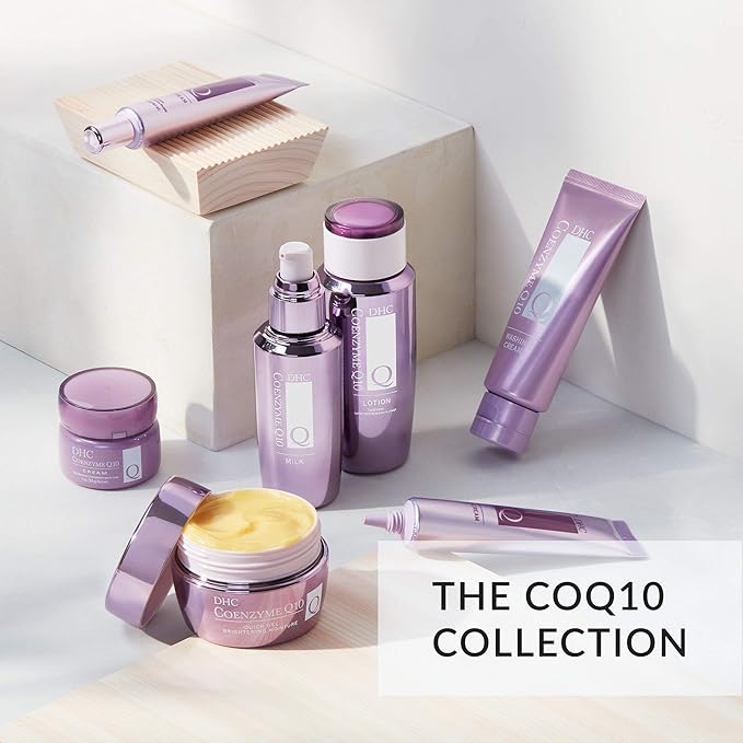 DHC CoQ10 Lotion, Alcohol-Free Hydrating Lotion, Intensive Moisture, Fine Lines, Aging, Collagen-Boosting, Fragrance and Colorant Free, Ideal for All Skin Types, 5.4 fl. oz.