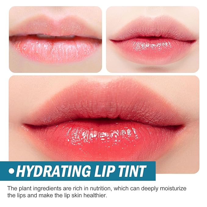 3PCS Lip Tint Hydrating, Lip Balm