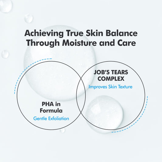 Baegayul Moisture Balancing Face Toner - Korean Skincare for Sensitive Skin, Hydrating & Soothing with Exfoliating PHA and Hyaluronic Acid, Botanical, Sulfate-Free, Low pH Daily Toner (10.14fl oz)