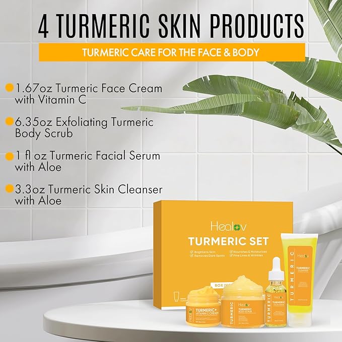 Turmeric Skincare Set - Turmeric Skin Brightening
