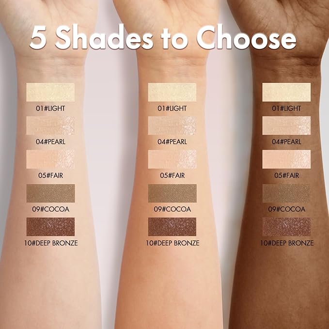 Liquid Concealer Stick Makeup, Hydrating and Lightweight for 05# FAIR