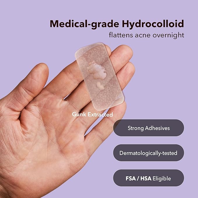 AVARELLE Pimple Patches (40 Count) Hydrocolloid Acne Patches, Acne Treatment for Blemishes and Zit with Tea Tree Oil, Calendula Oil and Cica Oil for Face, Vegan, C (40 CT + 80 CT + Fit + Variety)