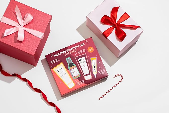 Q+A Festive Favourites Gift Set, containing