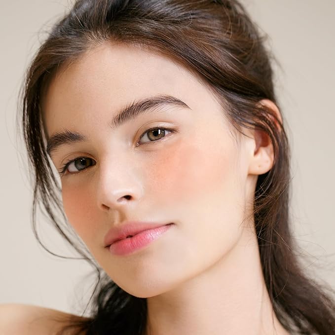 AFGHOZ Pink Cream Blush Powder, Matte Blush Shadow Mature Skin