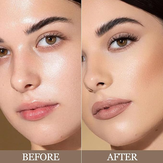 Erinde Matte Grey Contour Palette, Cool Toned Face