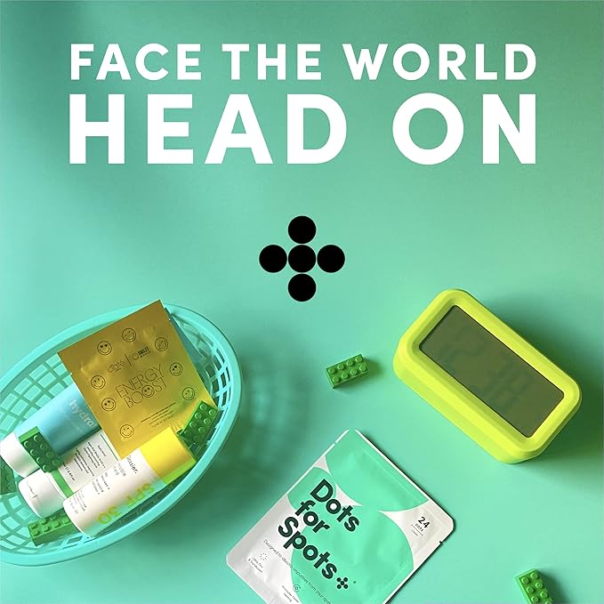 Dots for Spots Pimple Patches For Face - Fast Acting, Translucent Hydrocolloid Zit Patches that Unclog Pores - Korean Skincare - Vegan, Cruelty Free - (120 count)