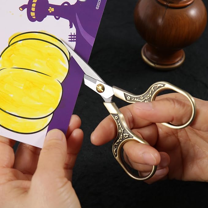 embroidery scissors-Glexal 5 Inch Vintage