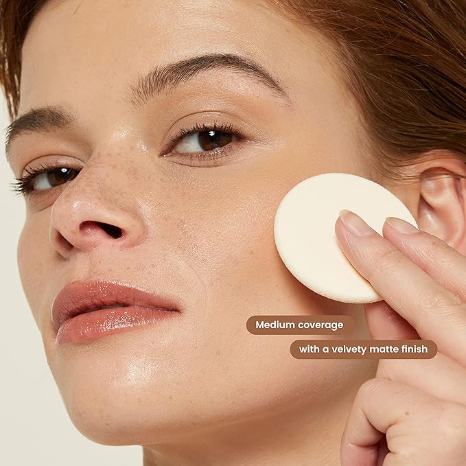 JOAH Beauty Perfect Complexion Cashmere Powder foundation_LC040, Light