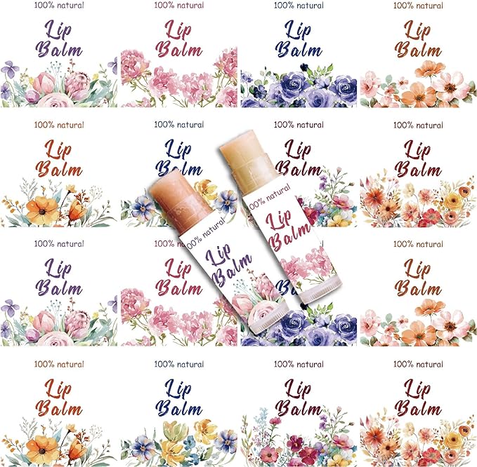 CRASPIRE 80Pcs 8 Styles Lip Balm Lipsticks