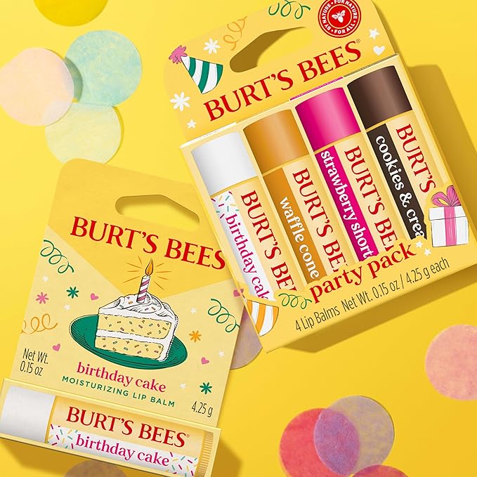 Burt's Bees Lip Balm Party Pack